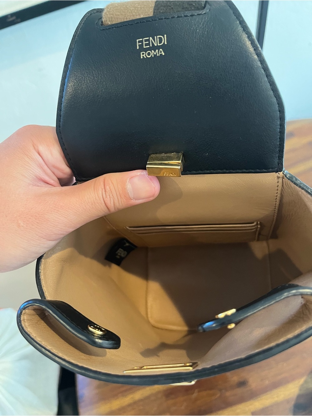 Fendi Mini Guitar Crossbody - Picture 9 of 11